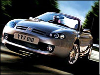 حمايت هاي مالي از MG Rover پايان مي يابد 